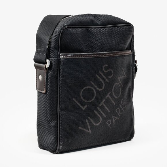 Louis Vuitton Black Citadan NM Damier Geant Cross Body Bag - Picture 2 of 13